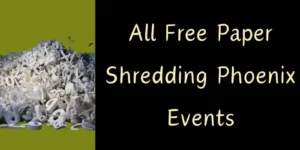 Free Paper Shredding Phoenix
