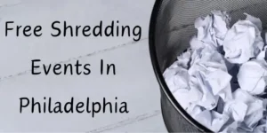 Free Shredding Events In Philadelphia